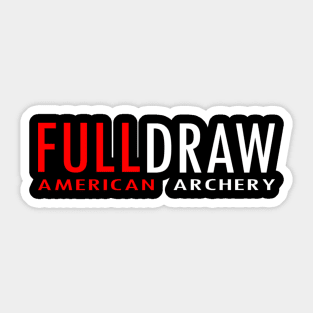 Full Draw Sticker